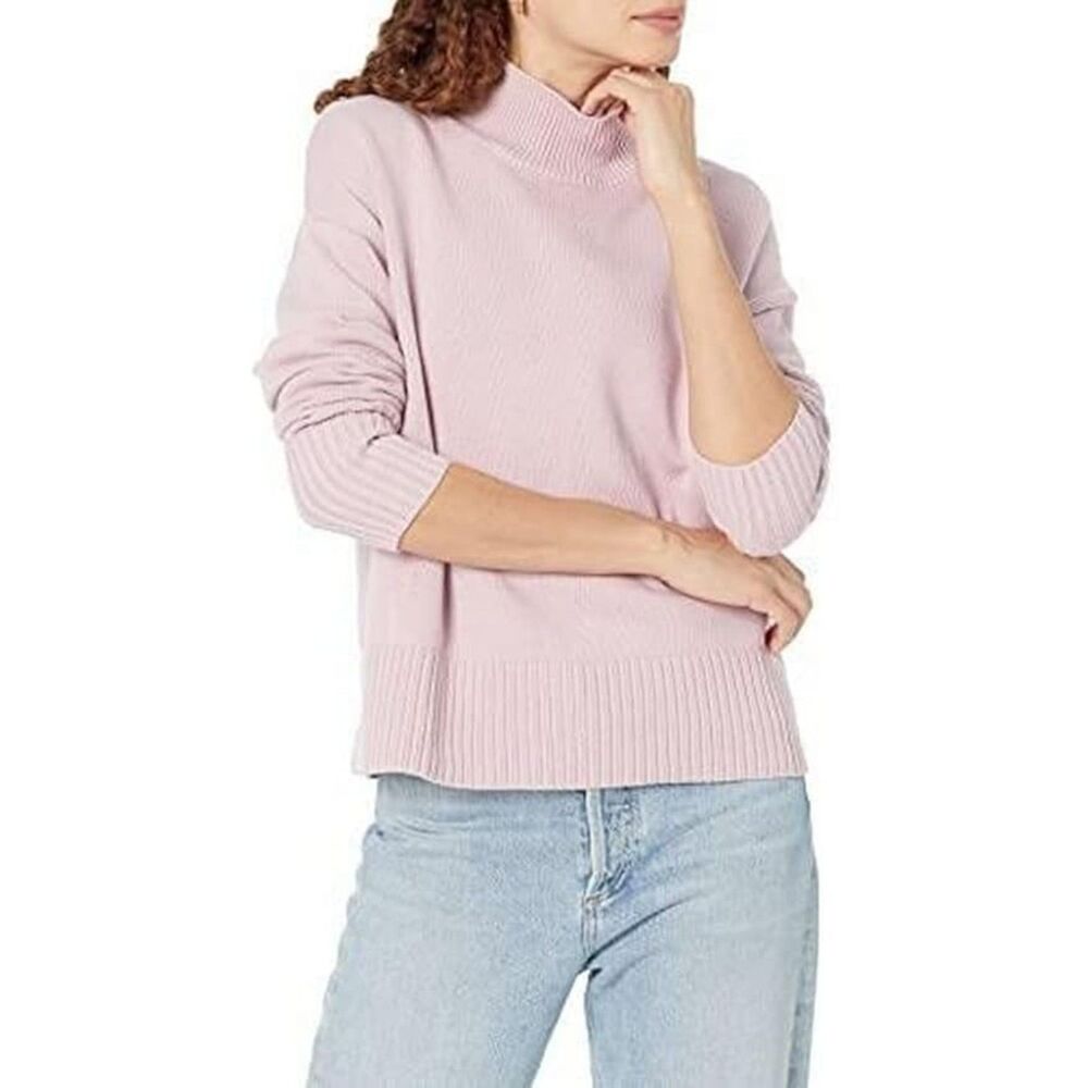 GAP Women’s Cotton Turtleneck Sweater – 100% Cotton, Pull-On Style, XS